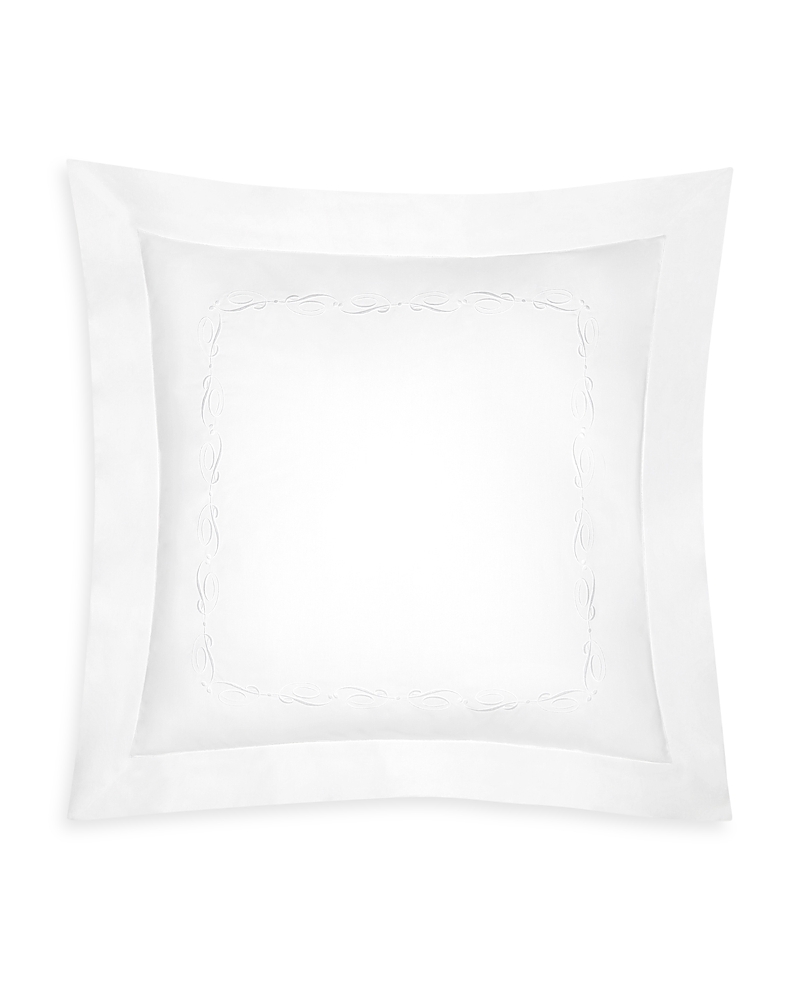 Pratesi Icona Sham, Continental/euro In White/white