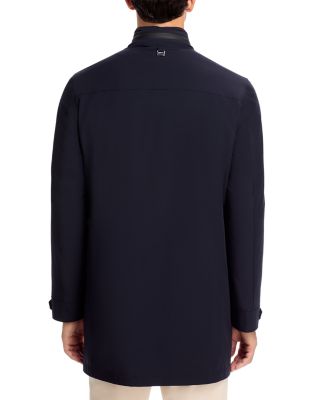 Nylon Rain Coat with Removable Liner