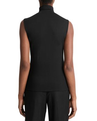 Turtleneck Sleeveless Top