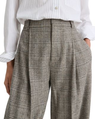 Pleated Pants