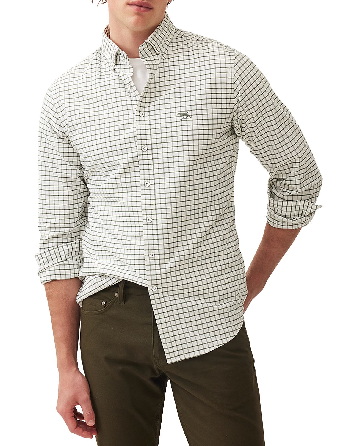 Rodd & Gunn Gunn Check Oxford 3 Sports Fit Shirt