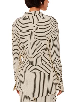 Angled Stripes Shirt