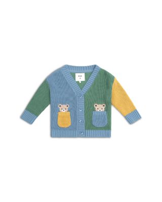 Huxbaby - Boys' Hidden Hux Fisherman Cardigan Sweater - Baby, Little Kid