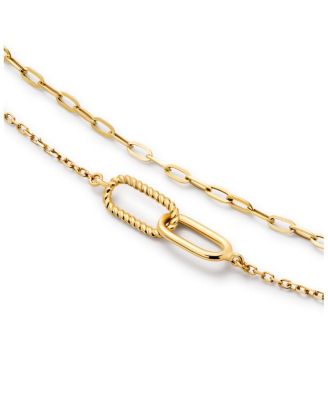 Gold Bracelet Set - Gold Link Bracelet Set