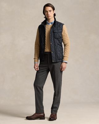 Quilted Full Zip Utility Vest