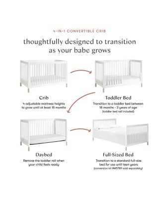 Gelato 4-in-1 Convertible Crib