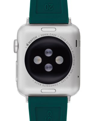 Apple Watch&reg; Green Silicone Strap, 38/40/41mm