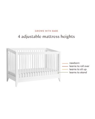 Sprout 4 in 1 Convertible Crib with Toddler Bed Conversion Kit