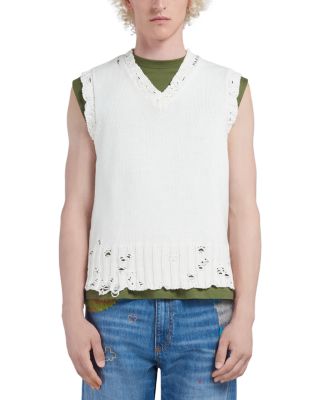 Marni - Disheveled Sleeveless Sweater