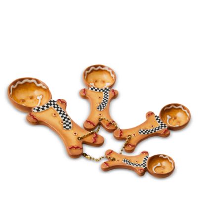 Mackenzie-Childs Bake Shop 4-Piece Gingerbread Teaspoon Set