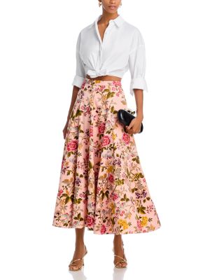Cinq à Sept Hilda Floral Maxi Skirt | Bloomingdale's