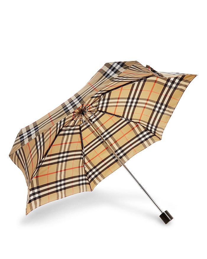 Burberry Check Folding Umbrella Bloomingdale s