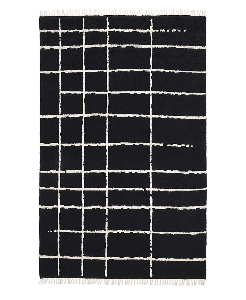 Photos - Area Rug Timeless Rug Designs Paris S3386 , 3' x 5' S3386-03000500-BLAC