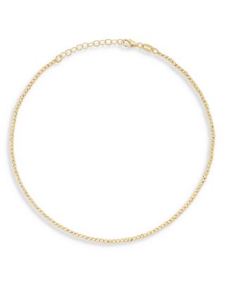 Moon & Meadow - 14K Yellow Gold Textured Bead Chain Bracelet