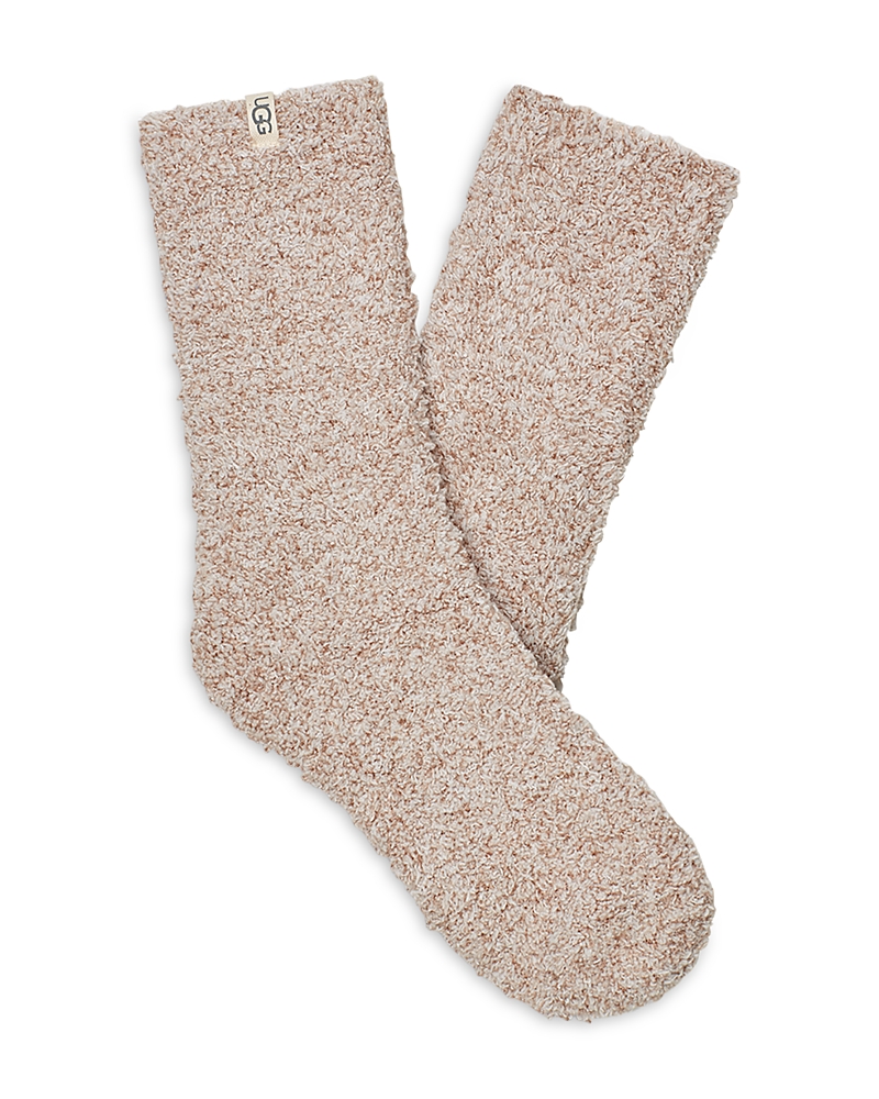 Ugg Darcy Cozy Crew Socks In Cream