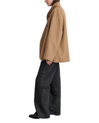 Sophia Double Breasted Wool Coat  