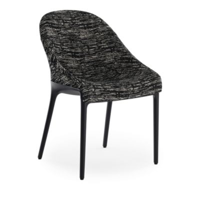 Eleganza Ela Dining Chair, Black Legs