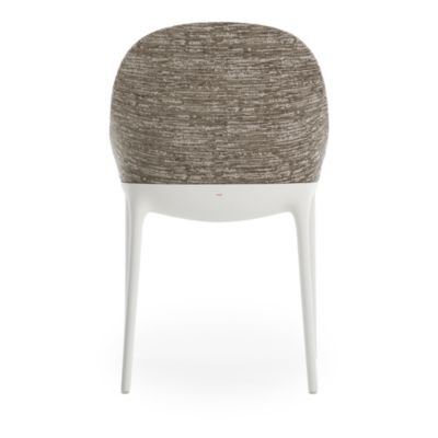 Eleganza Ela Dining Chair, White Legs