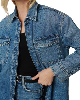 The Katrina Embellished Denim Shirt