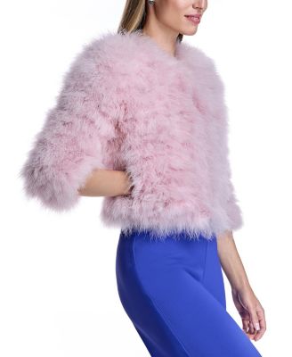 Feather Bolero Jacket