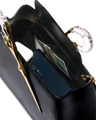 The Scissor Leather Clutch