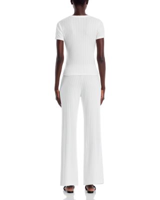 Pointelle Tee &amp; Pants