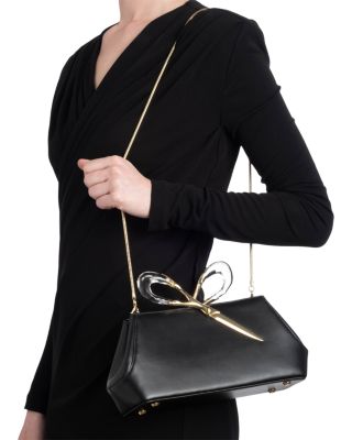 The Scissor Leather Clutch