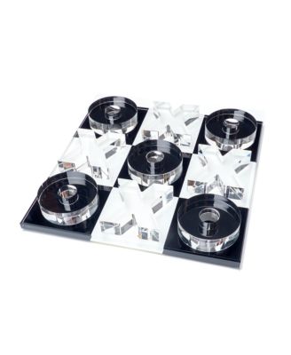 Tara Wilson Designs Black + White Tic Tac Toe