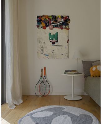 Lorena Canals Edgar Plans Woolable Astromouse Round Area Rug, 3'3" x 3'3"