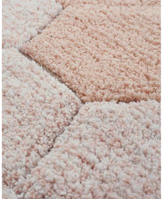 Lorena Canals Planet B Washable Round Honeycomb Round Area Rug, 4'7" x 4'7"