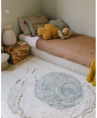Lorena Canals Animal Rugs Washable Animal Snail Novelty Area Rug, 3'3" x 4'