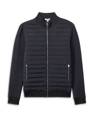 Freddie Cotton Blend Interlock Quilted Full Zip Jacket