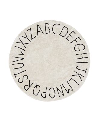 Lorena Canals - Lorena Canals ABC Washable round Round Area Rug, 6'7" x 6'7"
