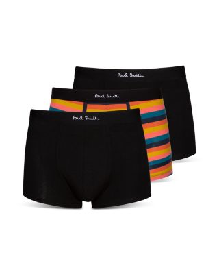 Paul Smith Logo Waistband Mix Artist Trunks, 3-Pack