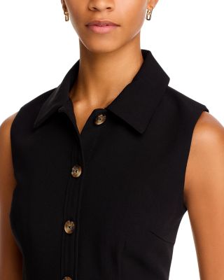 Azra Button Front Dress