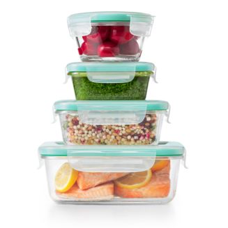 OXO 12 Piece Smart Seal Glass Food Storage Container Set | Bloomingdale's Home