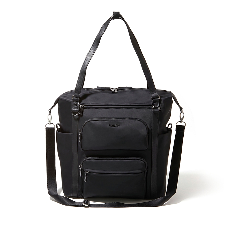 Baggallini Nolita Convertible Backpack In Black