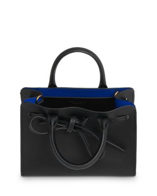 【未使用】MANSUR GAVRIEL☆Black MINI SUN バッグ 黒ｘ赤 Mansur Gavriel Mini Mini Sun Bag | Mercy Vintage