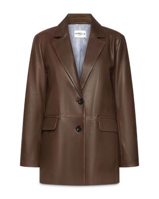 Marella Atlanta Leather Jacket | Bloomingdale's