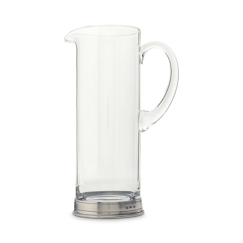 Match Martini Crystal Pitcher In Pewter