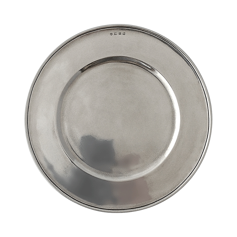 Match Large Convivio Charger In Pewter