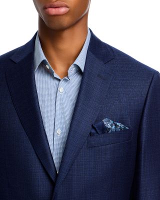 Textured Weave Regular Fit Sport Coat - Exclusive