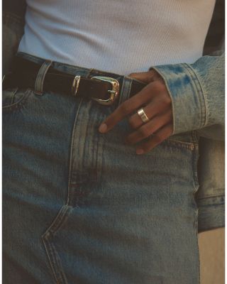 Women's Skinny Western Belt