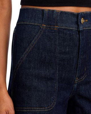 High Rise Modern Pocket Jeans in Rinse