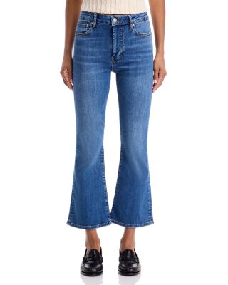 FRAME Le Crop Mini High Rise Bootcut Jeans in Mermaid | Bloomingdale
