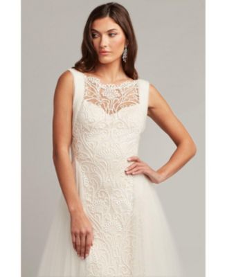 Alamo Dot Embroidered Bridal Gown