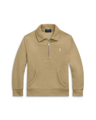 Ralph Lauren - Boys' Fleece Quarter Zip Pullover - Little Kid, Big Kid