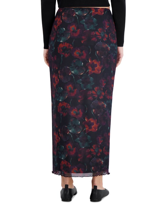 Mesh Maxi Skirt