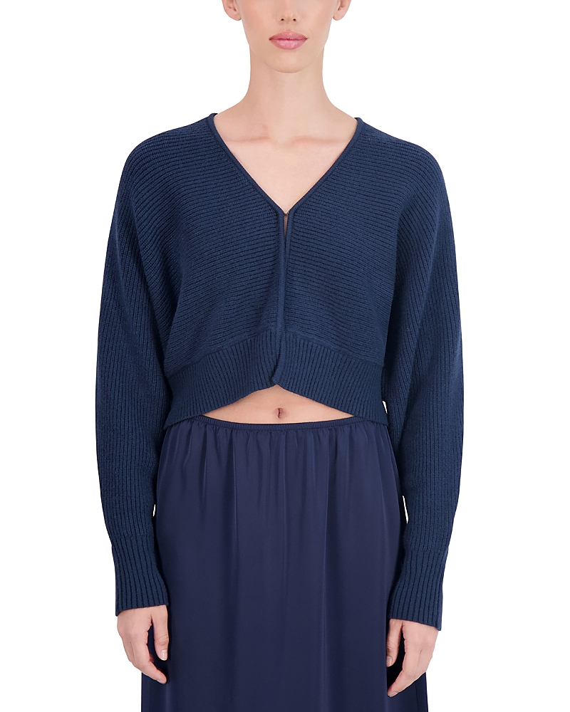 Point Cropped Bolero Cardigan