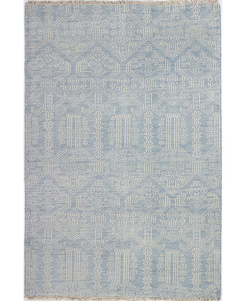 Bashian Artifact Ar108 Area Rug, 7'6 X 9'6 In Light Blue